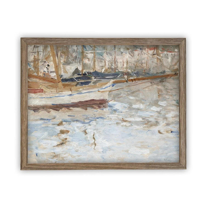 Vintage Framed Canvas Art #COAS-145