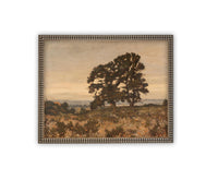 Vintage Framed Canvas Art #LAN-232