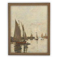 Vintage Framed Canvas Art #COAS-147