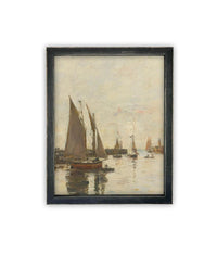 Vintage Framed Canvas Art #COAS-147