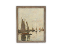 Vintage Framed Canvas Art #COAS-147