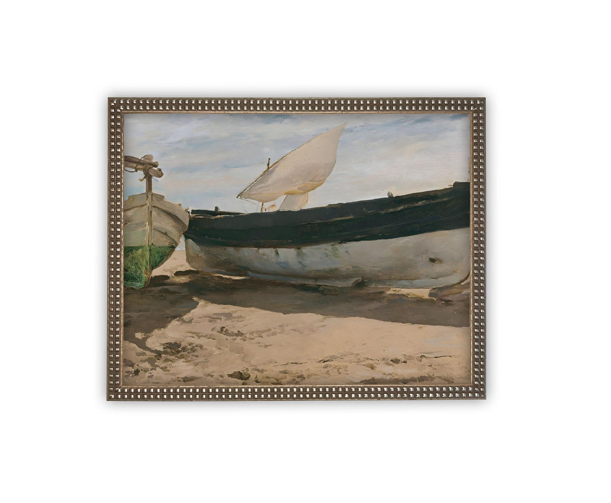 Vintage Framed Canvas Art #COAS-142