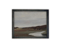 Vintage Framed Canvas Art #LAN-238