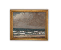 Vintage Framed Canvas Art #COAS-140