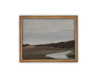 Vintage Framed Canvas Art #LAN-238