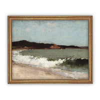 Vintage Framed Canvas Art #COAS-155