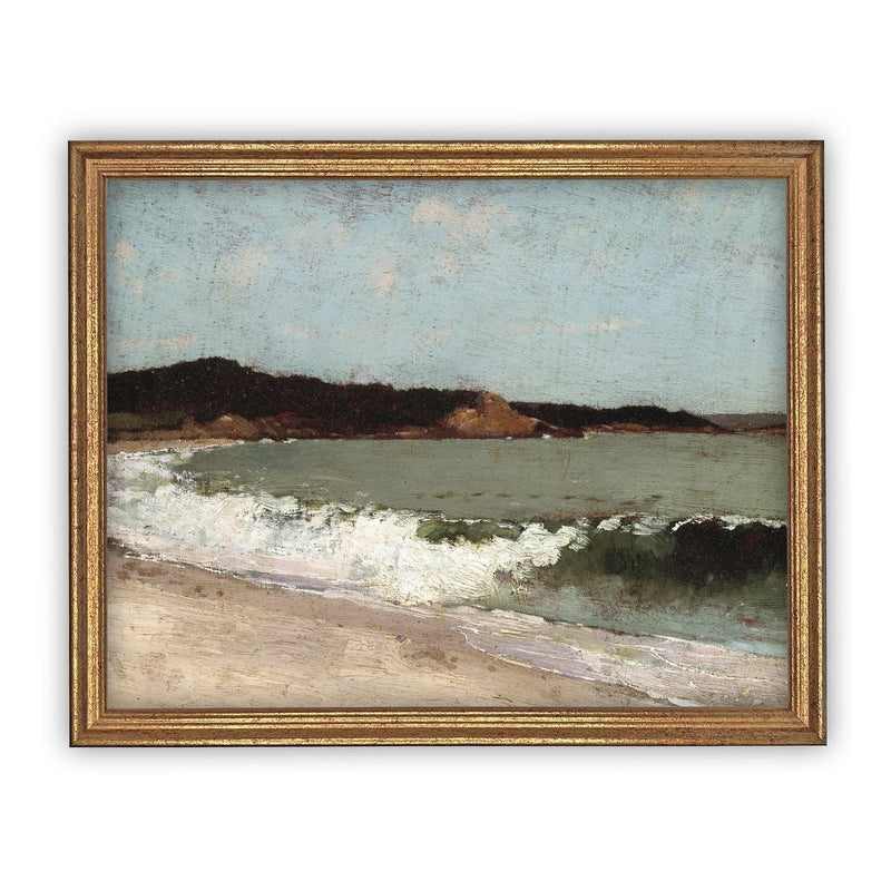 Vintage Framed Canvas Art #COAS-155