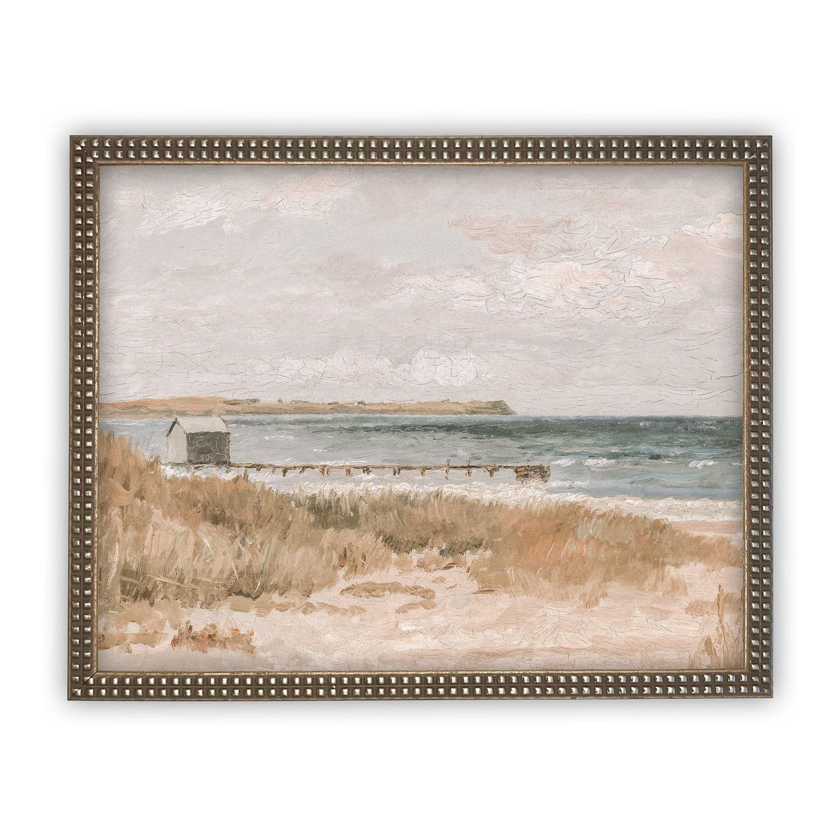 Vintage Framed Canvas Art #COAS-199