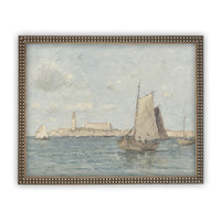 Vintage Framed Canvas Art #COAS-183