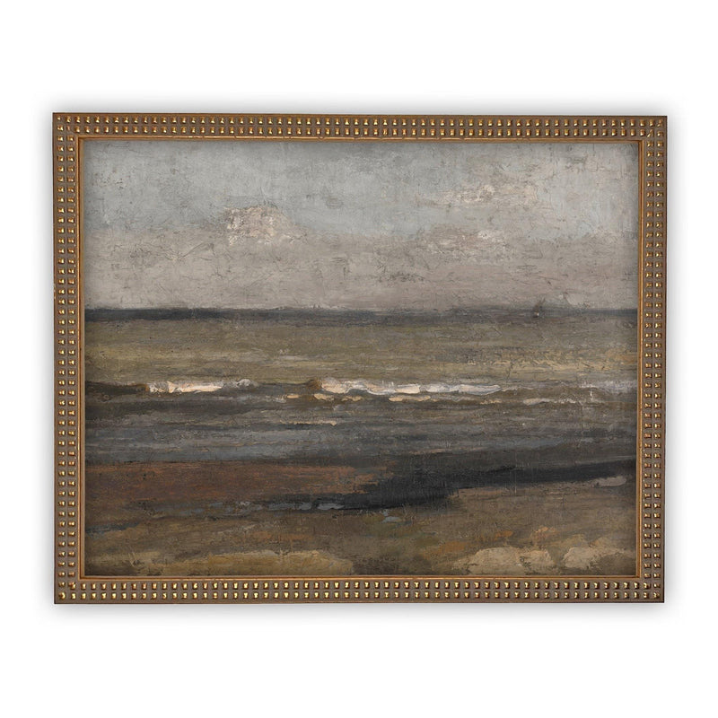 Vintage Framed Canvas Art #COAS-187