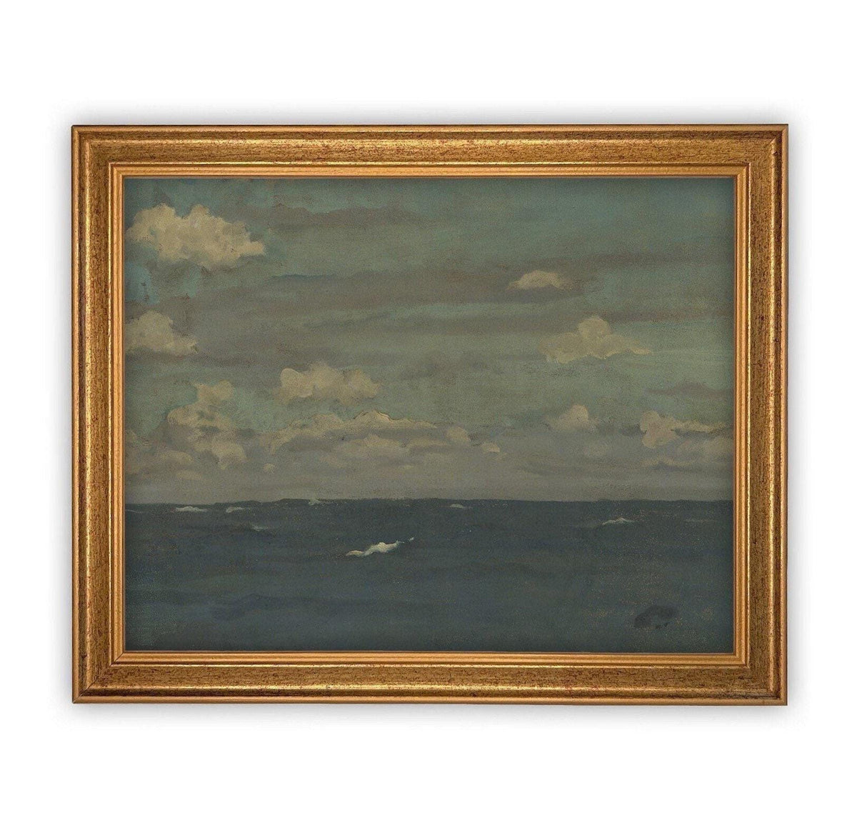 Vintage Framed Canvas Art #COAS-157