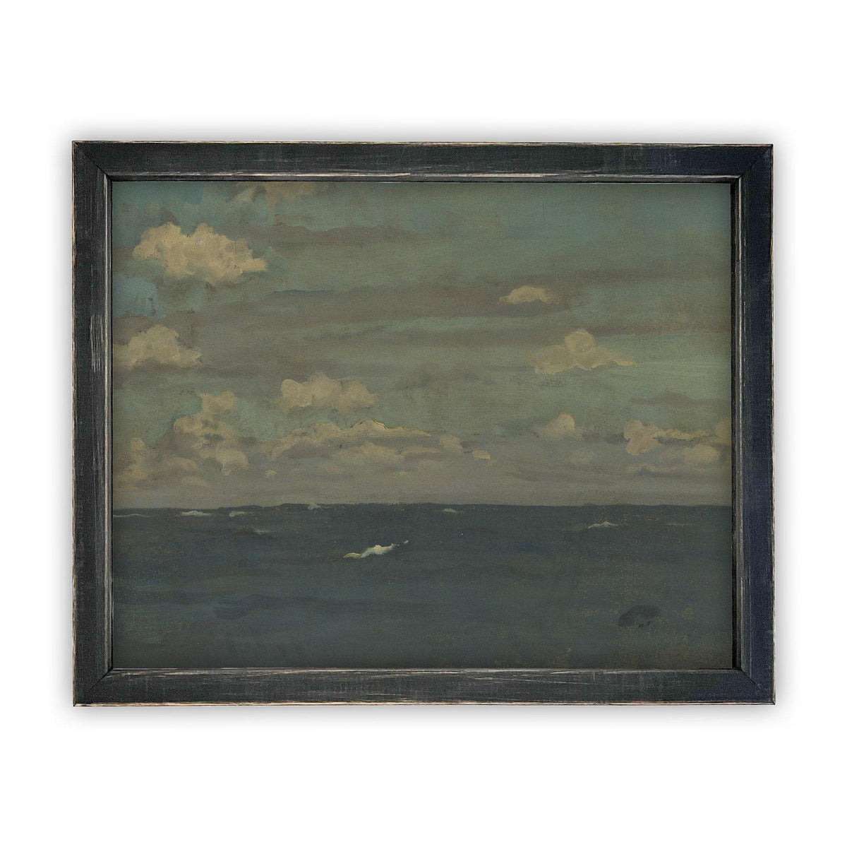 Vintage Framed Canvas Art #COAS-157