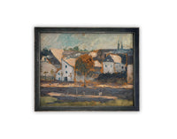 Vintage Framed Canvas Art #ARC-121
