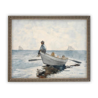 Vintage Framed Canvas Art #COAS-174