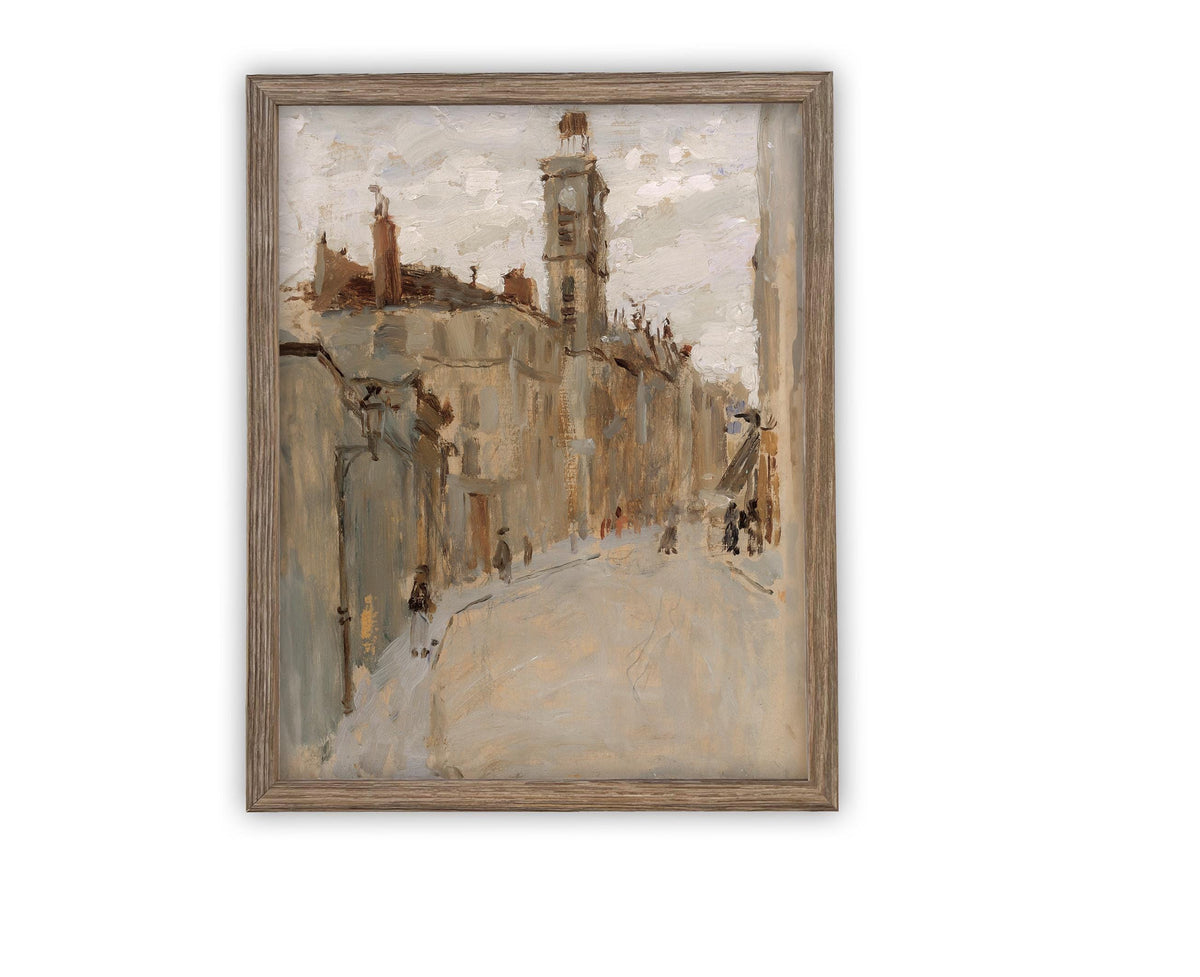 Vintage Framed Canvas Art #ARC-120