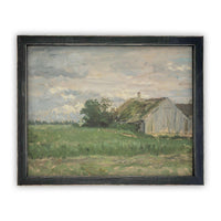 Vintage Framed Canvas Art #ARC-117