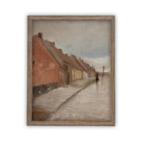 Vintage Framed Canvas Art #ARC-115
