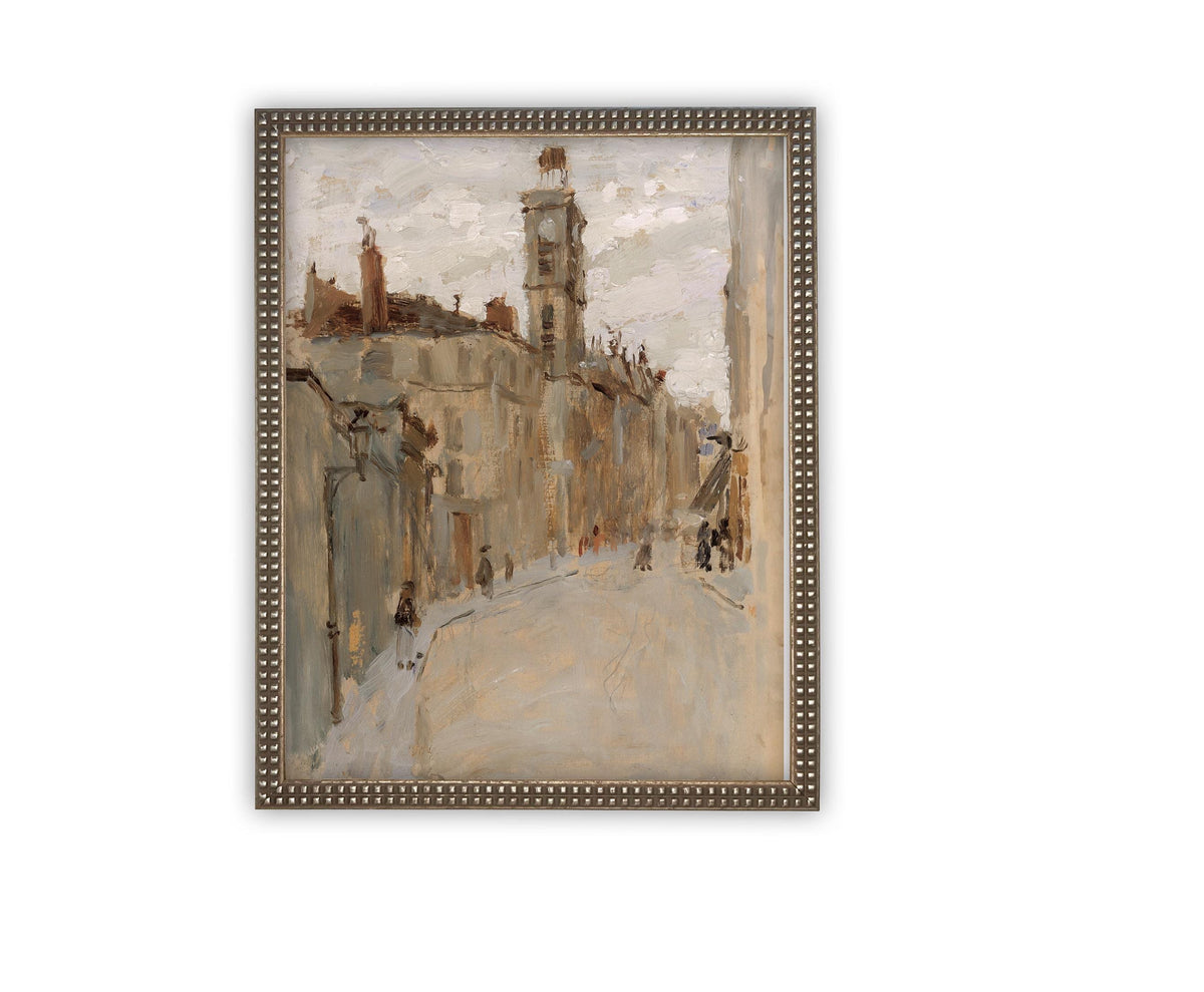Vintage Framed Canvas Art #ARC-120