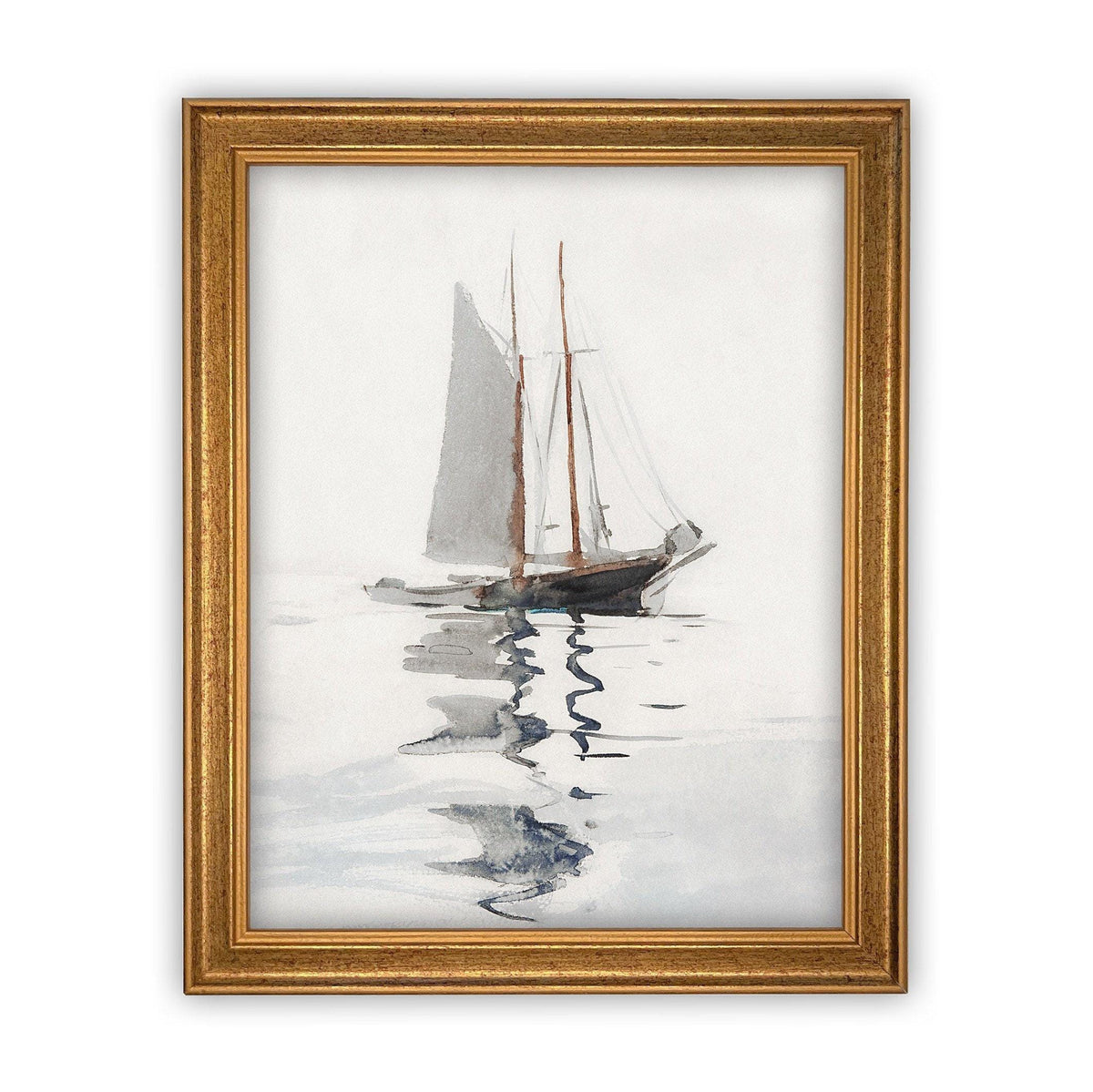 Vintage Framed Canvas Art #COAS-202