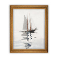 Vintage Framed Canvas Art #COAS-202