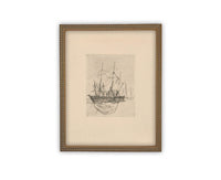 Vintage Framed Canvas Art #COAS-150