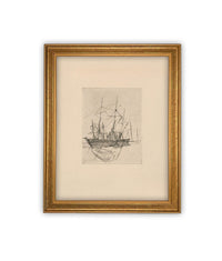 Vintage Framed Canvas Art #COAS-150