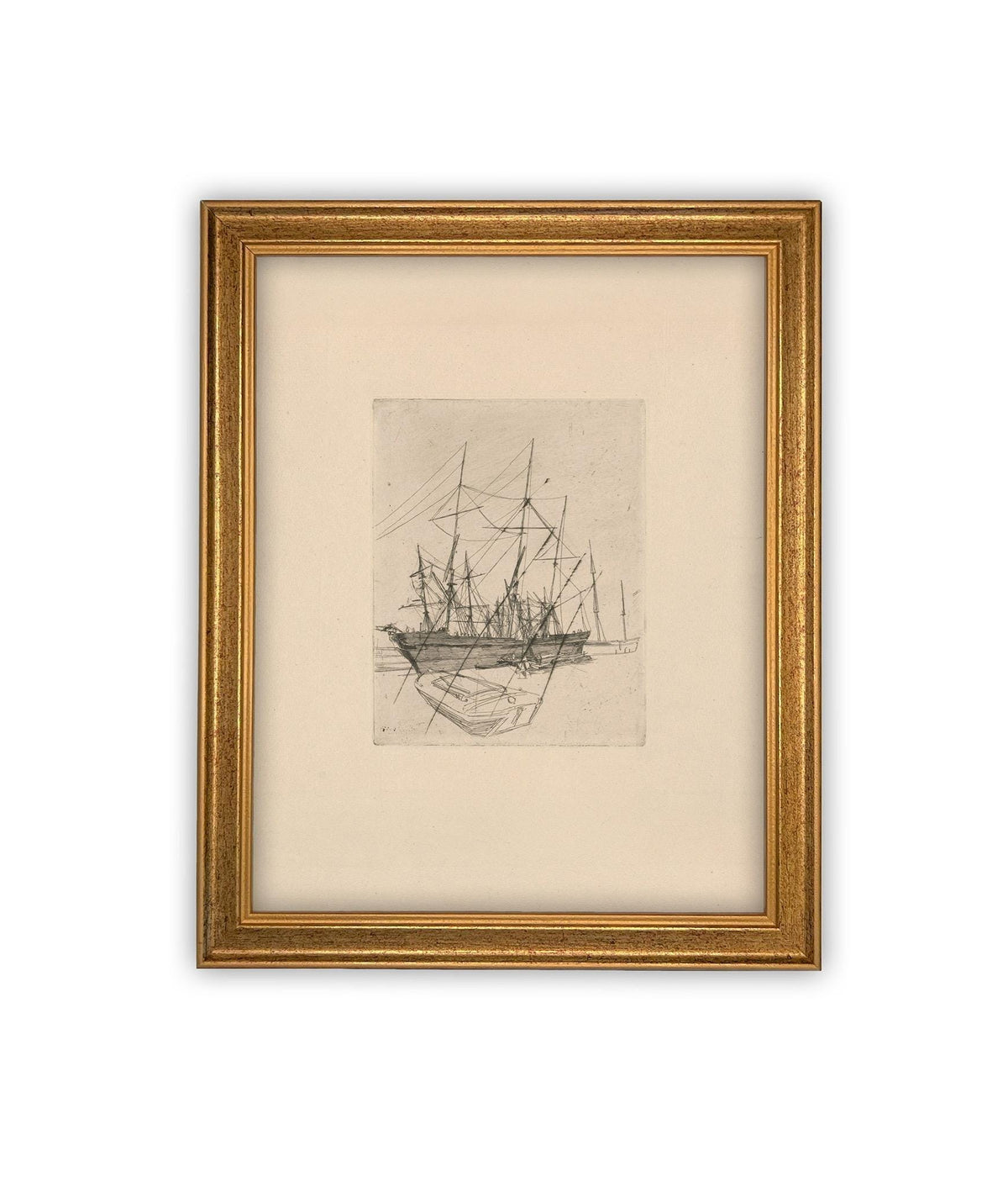 Vintage Framed Canvas Art #COAS-150