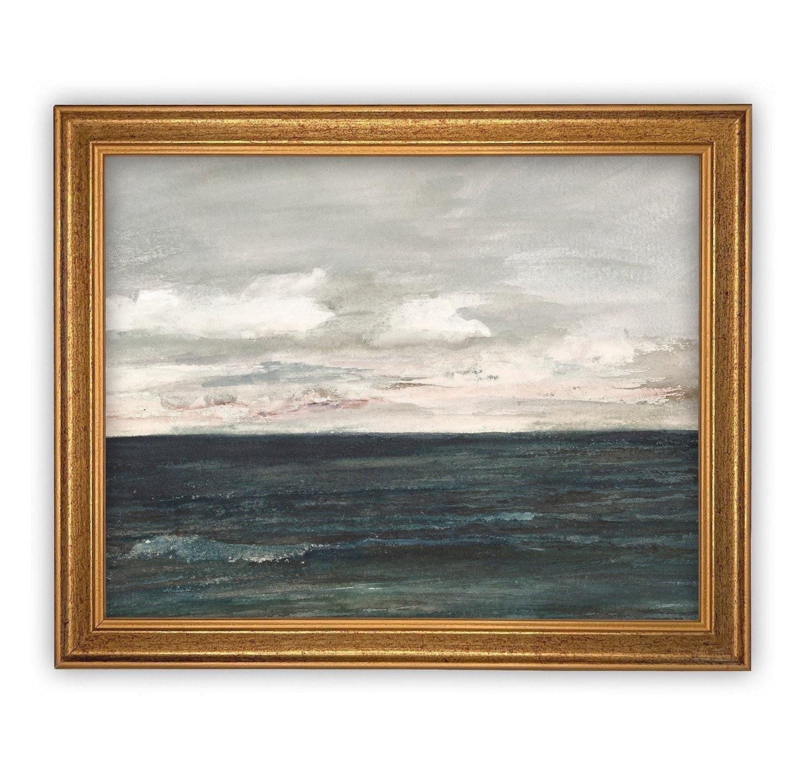 Vintage Framed Canvas Art #COAS-151