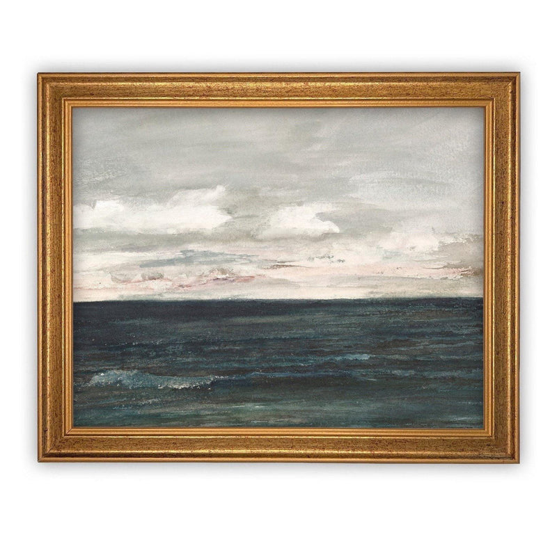 Vintage Framed Canvas Art #COAS-151