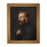 Framed Vintage Portrait of a Man #P-511
