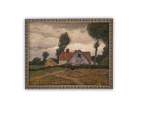 Vintage Framed Canvas Art #ARC-123