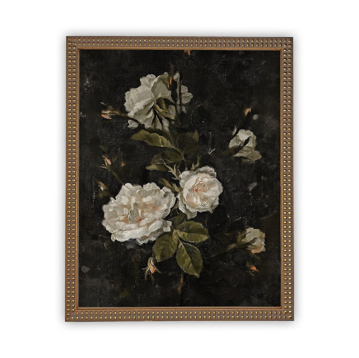 Framed Canvas Art Still Life Botanical #BOT-104