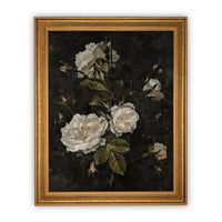 Framed Canvas Art Still Life Botanical #BOT-104