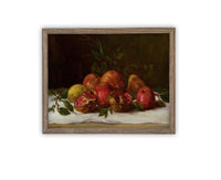 Vintage Framed Canvas Art #ST-636