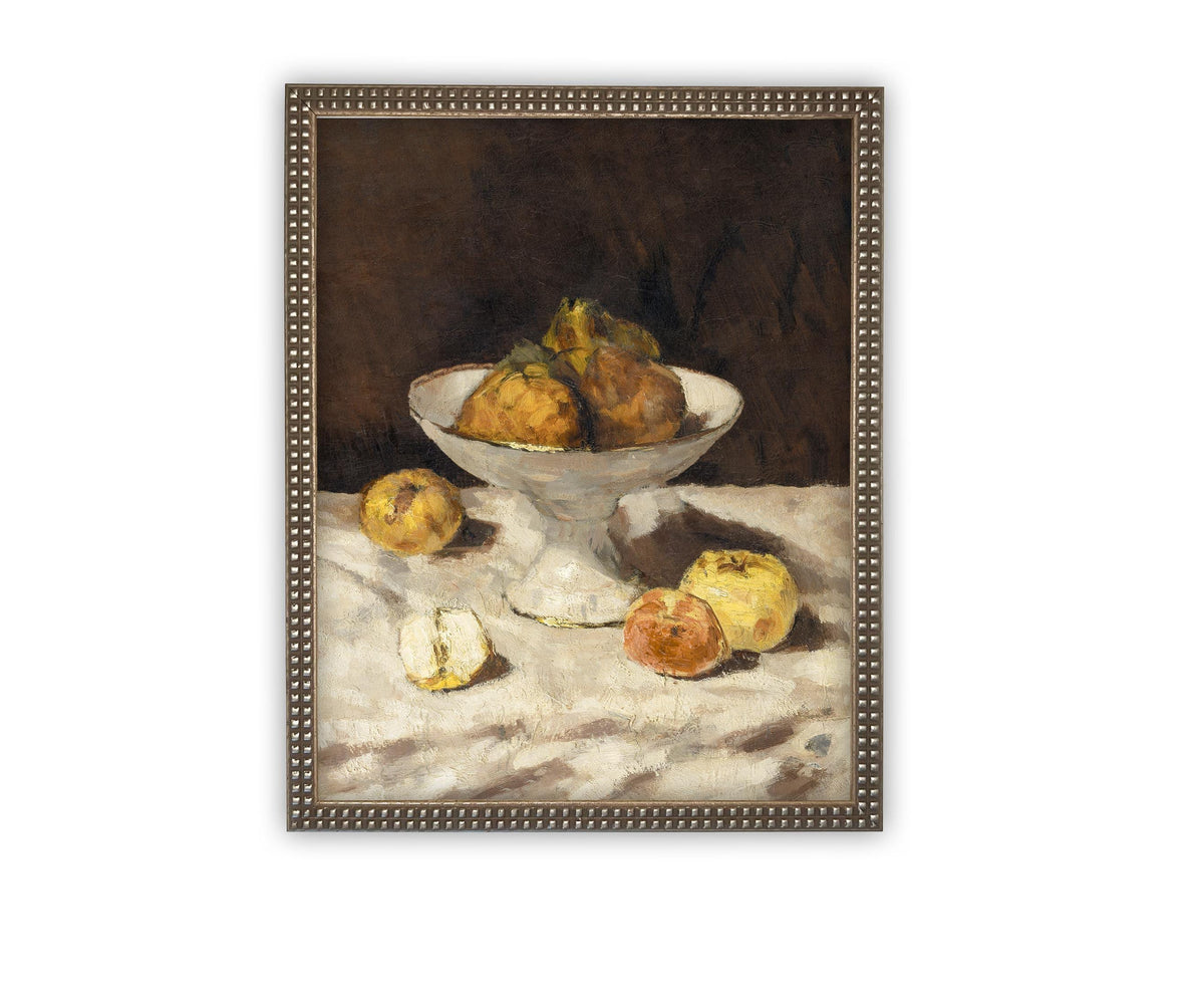 Vintage Framed Canvas Art #ST-635