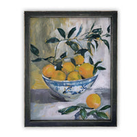 Vintage Framed Canvas Art #ST-637