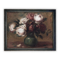 Vintage Framed Canvas Art Farmhouse print #BOT-102