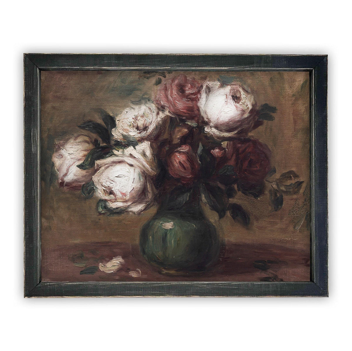 Vintage Framed Canvas Art Farmhouse print #BOT-102