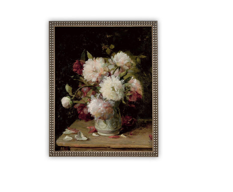 Vintage Framed Canvas Art #BOT-127