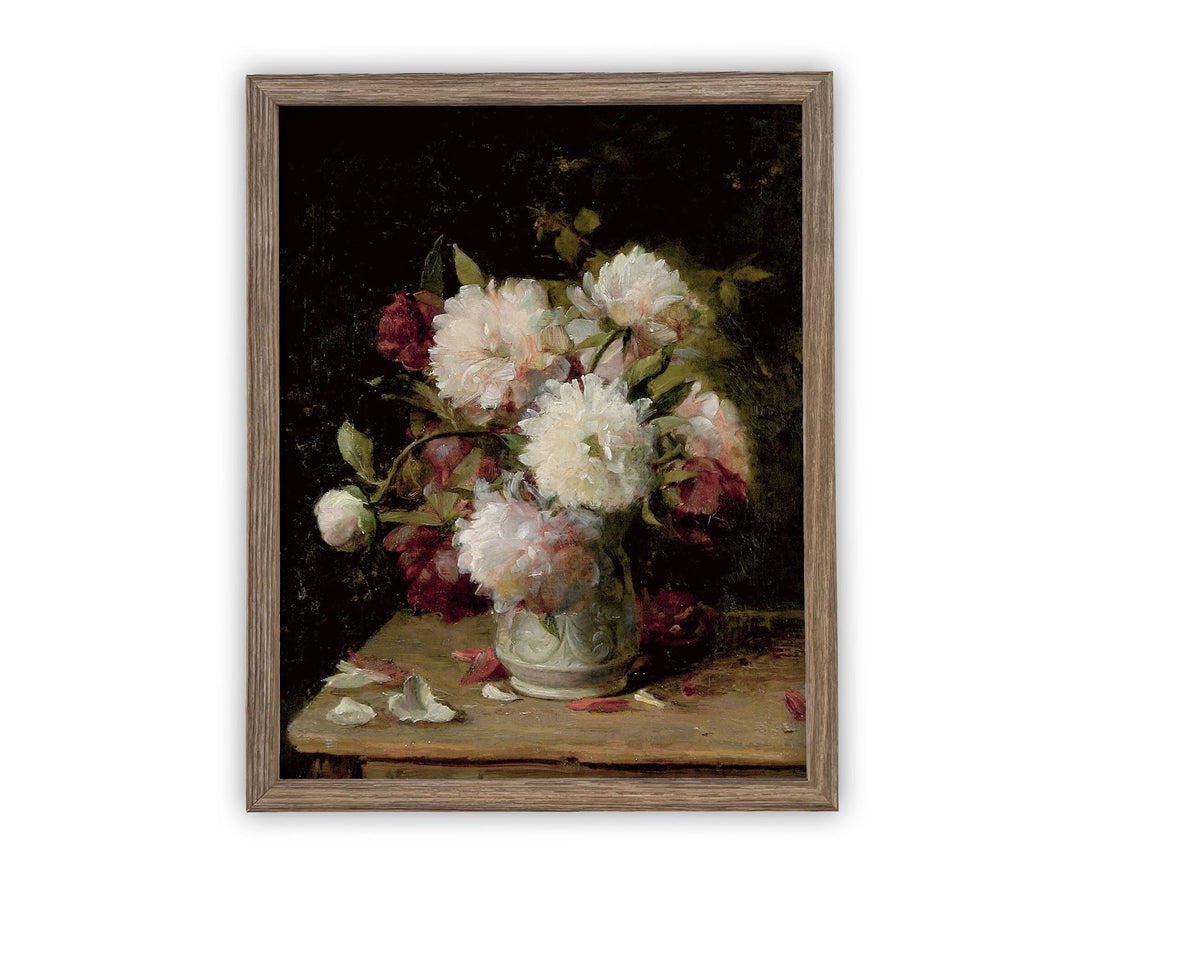 Vintage Framed Canvas Art #BOT-127