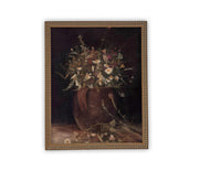 Vintage Framed Canvas Art #BOT-151