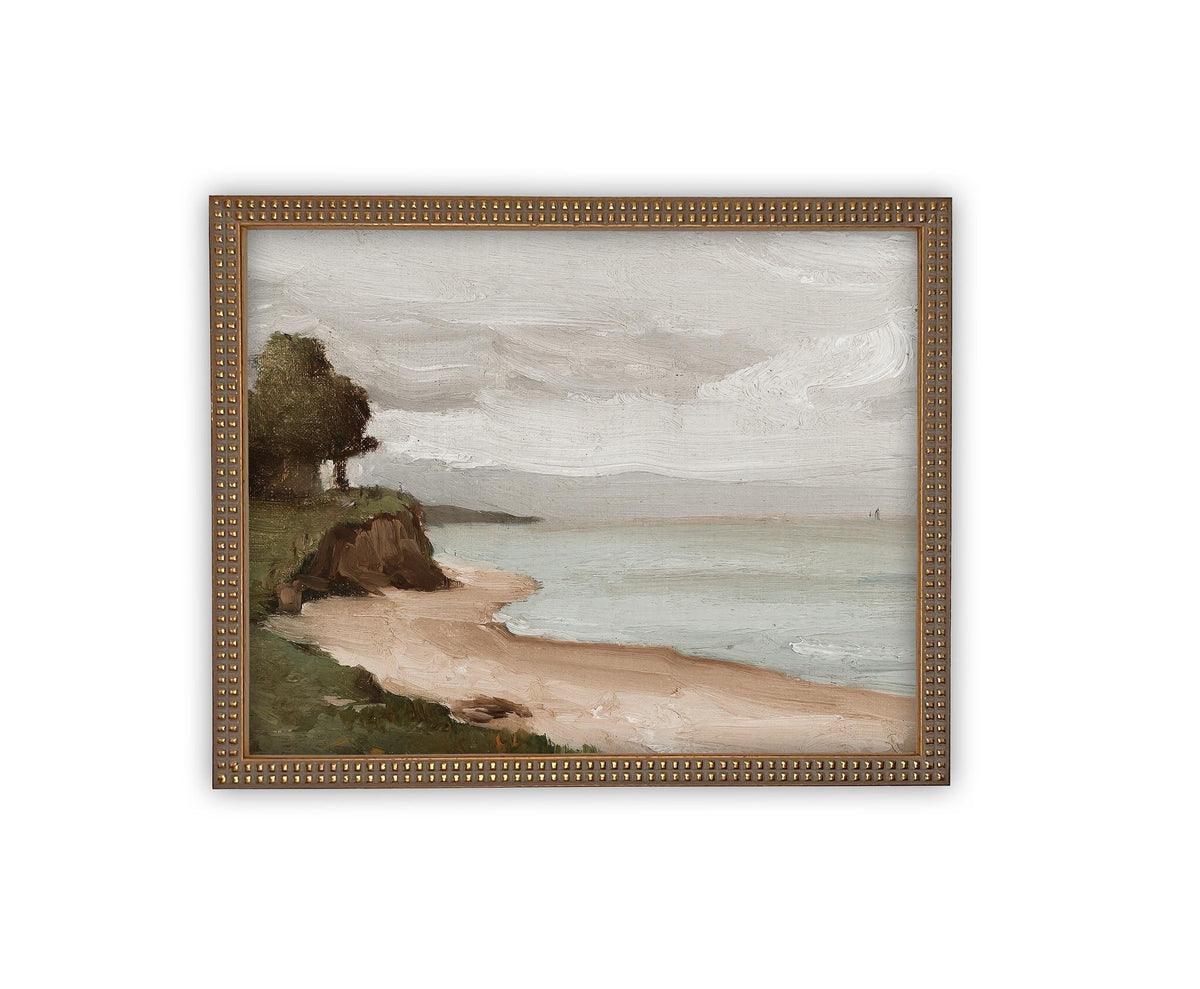 Vintage Framed Canvas Art #COAS-137