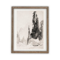 Framed Canvas Art #LAN-161