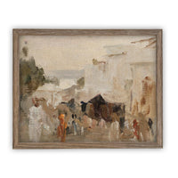 Framed Canvas Art Farmhouse print #LAN-147