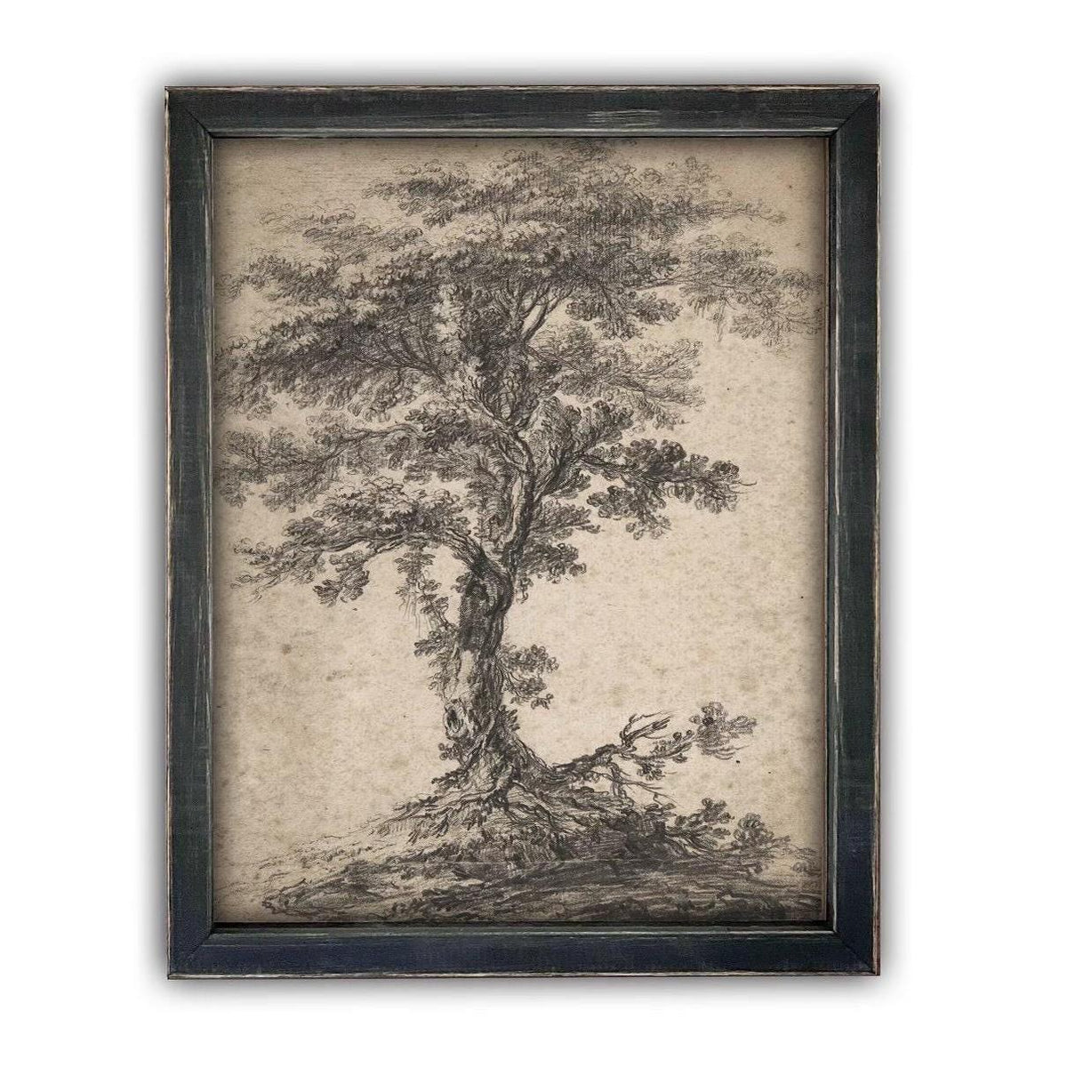 Vintage Framed Canvas Art #BOT-159