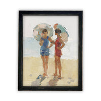 Vintage Framed Canvas Art #COAS-132