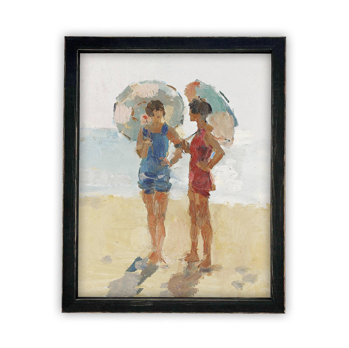 Vintage Framed Canvas Art #COAS-132