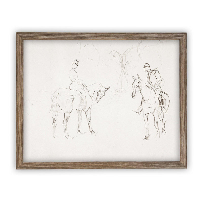 Framed Canvas Art #A-131