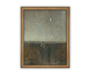 READY to SHIP 11X14 Vintage Framed Canvas Art #LAN-217