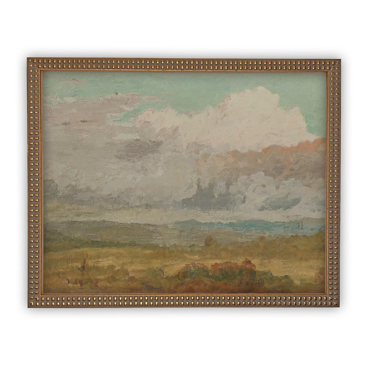 Vintage Framed Canvas Art LAN-106